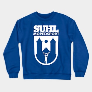 Suhl Mopedsport Simson Logo (white) Crewneck Sweatshirt